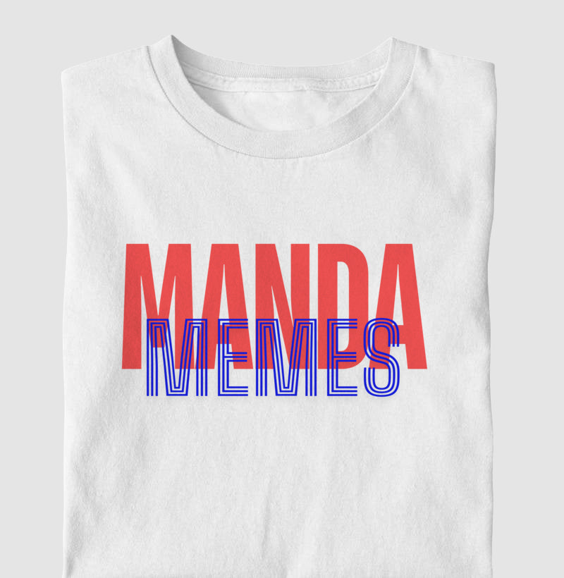 Camiseta Manda Memes