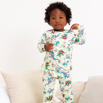 Pijama Dinossauro Infantil Longo