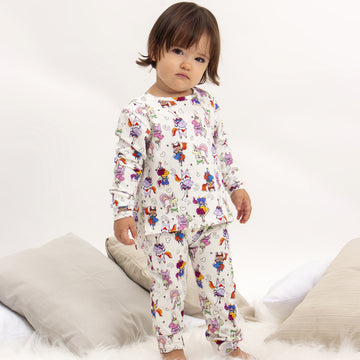 Pijama Unicórnio Infantil Longo