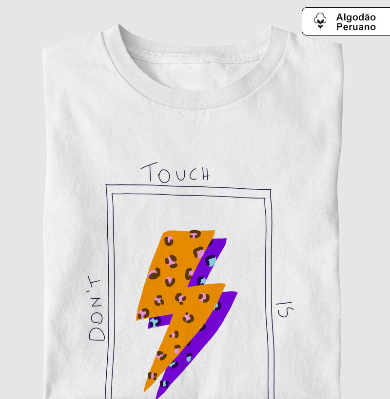 Camiseta Don't Touch Is Art Pima