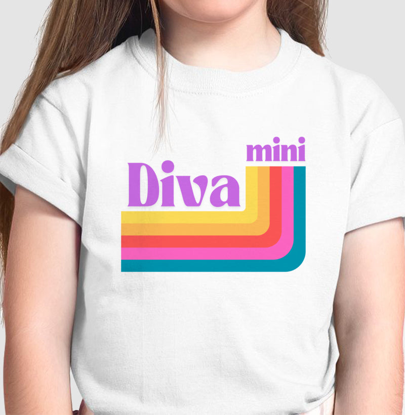 Camiseta Mini Diva