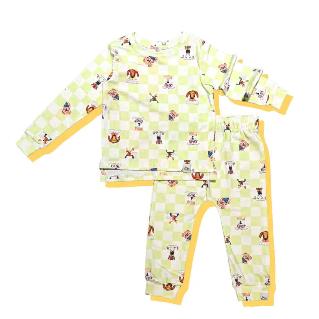 Pijama Cachorrinhos Infantil Longo