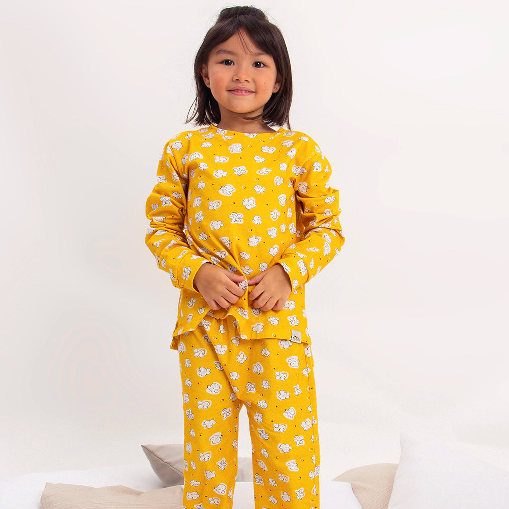 Pijama Pipoca Infantil Longo