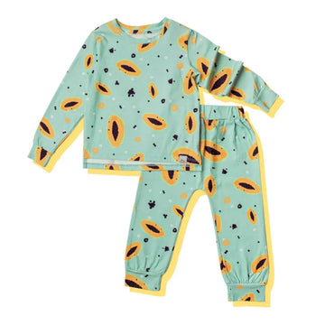 Pijama Mamão Infantil Longo