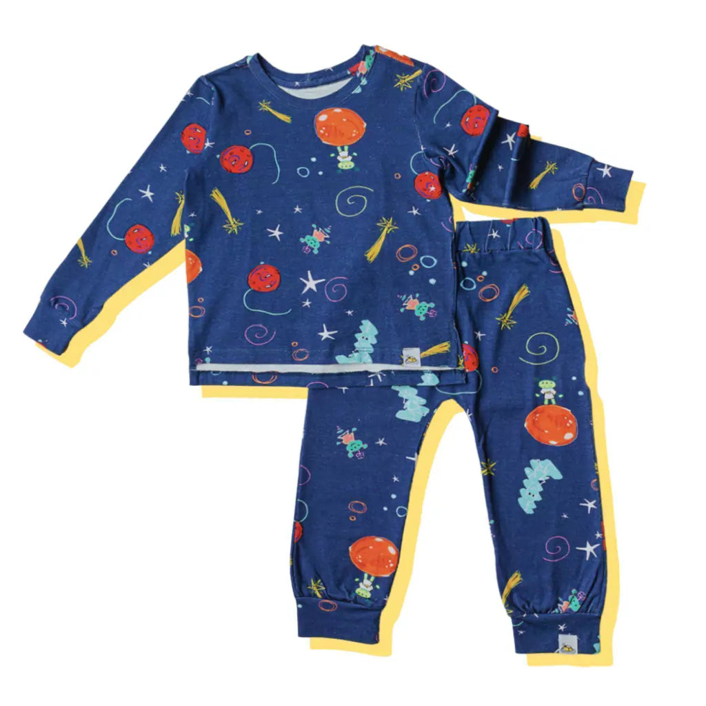 Pijama Marte Infantil Longo