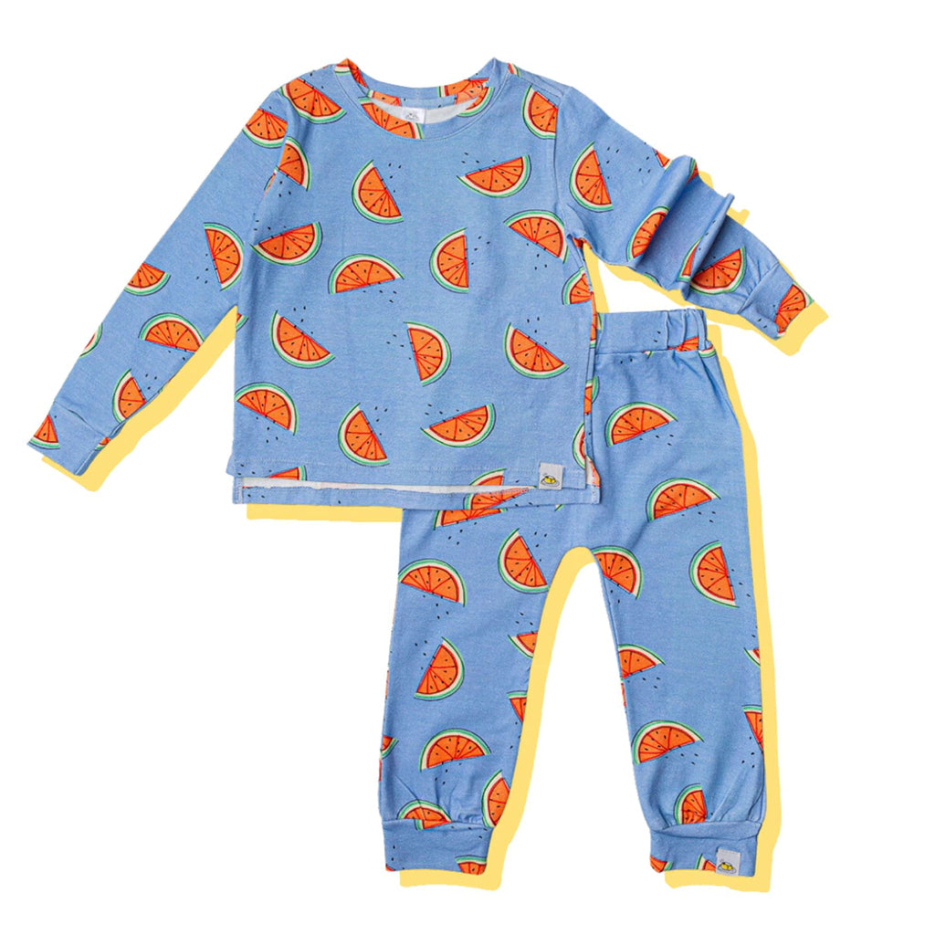 Pijama Melancia Infantil Longo