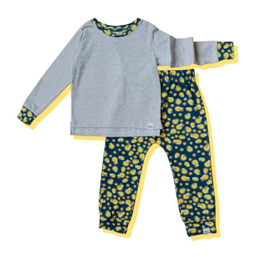 Pijama Vagalume Mescla Infantil Longo